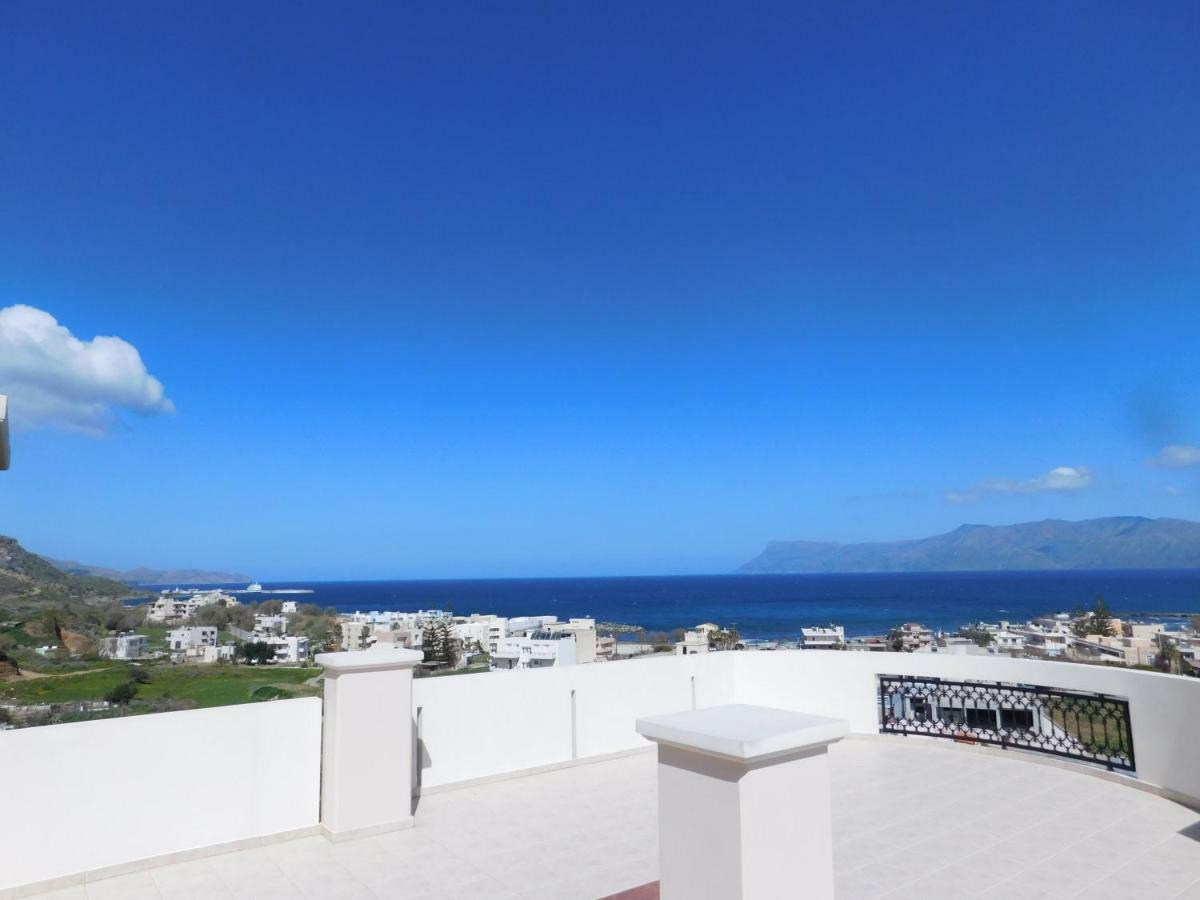 Panoramic Balos Sea View House Kíssamos Exterior foto